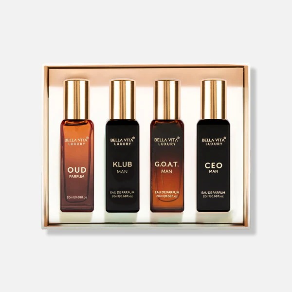 Bella Vita Luxury Man Perfume Gift Set For Men 4x20 ml 7
