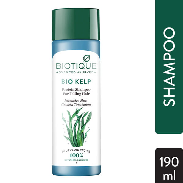 Buy Biotique Bio Kelp Protein Sustainable Shampoo For Falling Hair  Intensive Hair Growth Treatment 190 Ml - Shampoo for Unisex 1919974 | Myntra