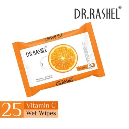 Dr. Rashel Vitamin C Pack of 2 Face Wipes 25 Wipes