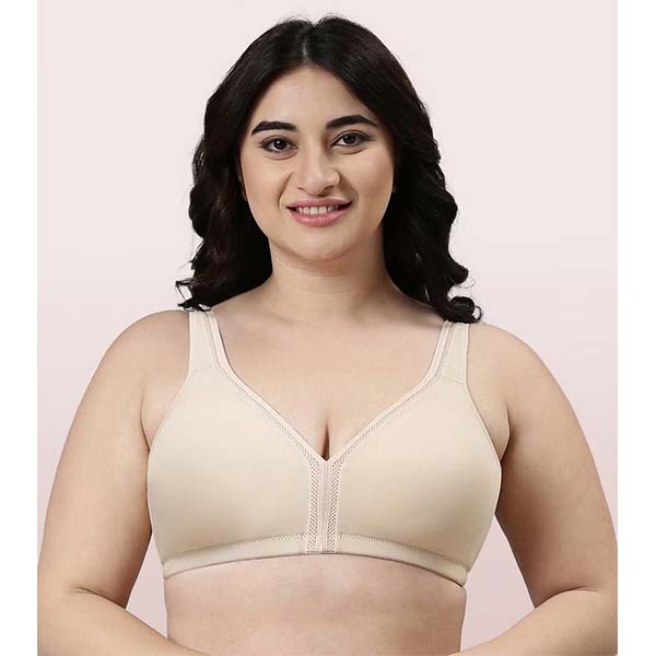 Enamor F024 Plush Comfort Side Support Bra Non-Padded, Wire-free,  High-Coverage - The online shopping beauty store. Shop for makeup,  skincare, haircare & fragrances online at Chhotu Di Hatti.