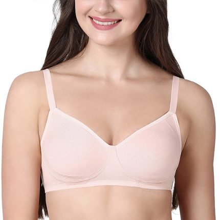 Enamor A042 Side Support Shaper Bra - Non-Padded & Wirefree (Pearl