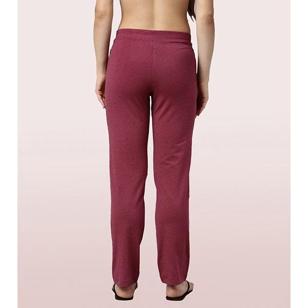 Buy Enamor Essentials E014 Women's Cotton Lounge Pants - Pink Online