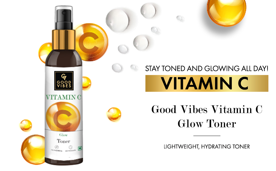Good Vibes Vitamin C Glow Toner (120ml) 01
