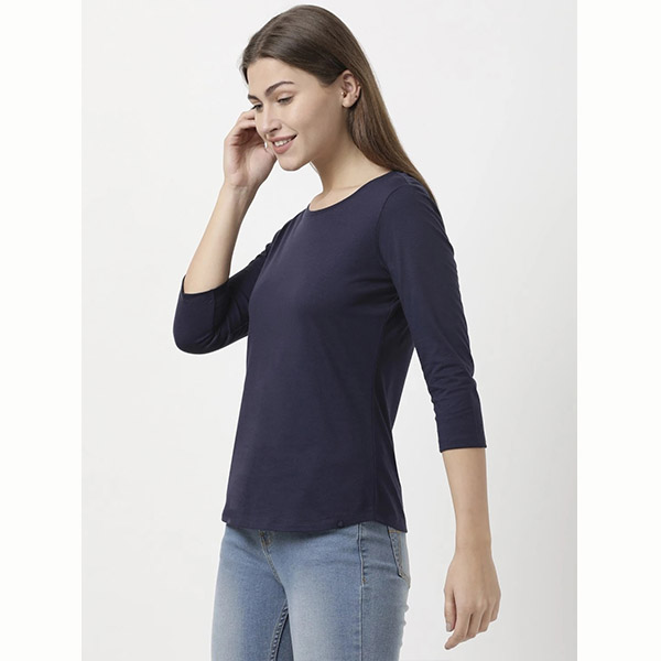 Jockey Women 3/4 Sleeve T-Shirt - A100 - The online shopping beauty store.  Shop for makeup, skincare, haircare & fragrances online at Chhotu Di Hatti.