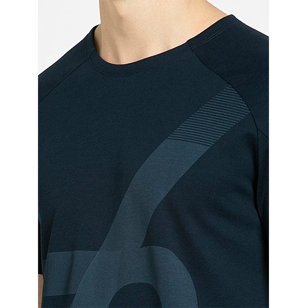 Buy Men's Super Combed Cotton Blend Graphic Printed Round Neck Half Sleeve  T-Shirt with Stay Fresh Treatment - Quite Shade MV02