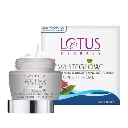 Lotus Herbals WhiteGlow Skin Whitening Brightening Nourishing