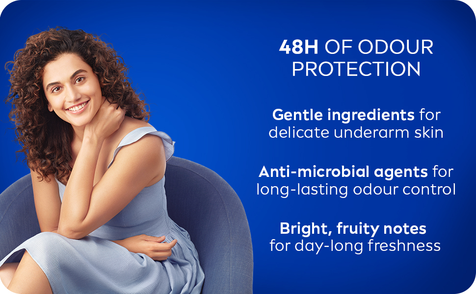 Nivea Fresh Comfort Women Deodorant Long Lasting Freshness & 48h Protection (150ml)