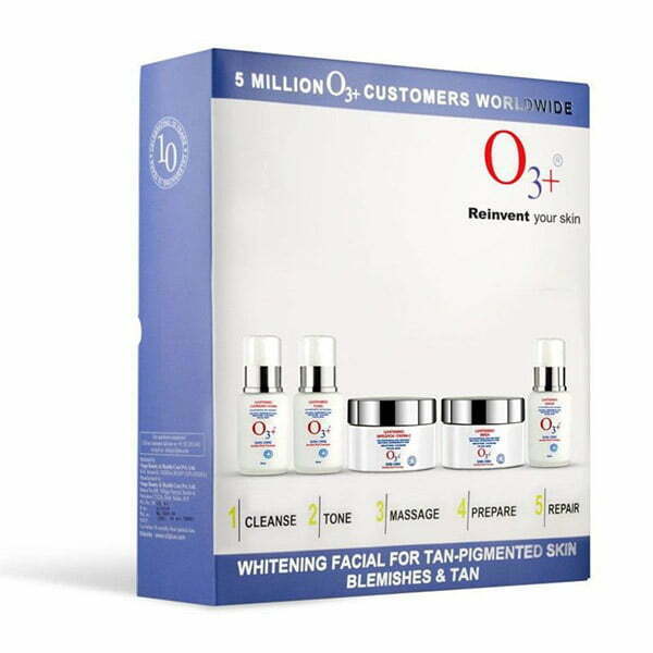 O3 Whitening Facial Kit for Tan Pigmented Skin 250g The