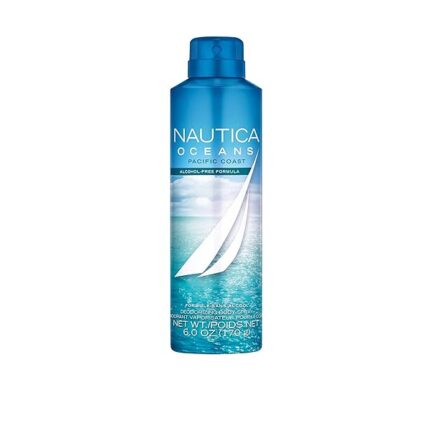 Nautica Oceans Pacific Coast Deodorizing Body Spray for Men (170ml) 01