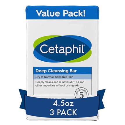 Cetaphil Deep Cleansing Bar for DrySensitive Skin 127g