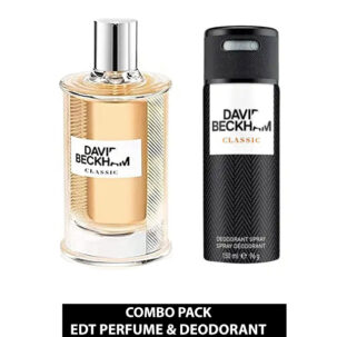 David Beckham Classic EDT Perfume & Deodorant (Combo Pack) (1)