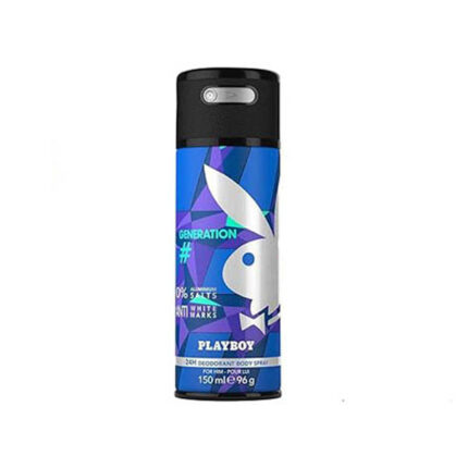 Playboy Generation for Him deodorant spray for men 150 ml 01