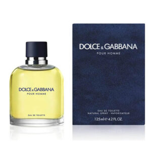 Dolce & Gabbana Pour Homme Eau De Toilette For Men 125ml (1)