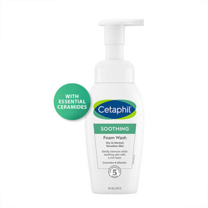 CETAPHIL SOOTHING FOAM WASH 200 ML FOR DRY TO NORMAL SKIN WITH CERAMIDES 0